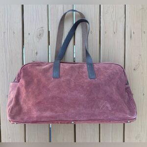 Everlane Suede Duffel Duffle Carryon Bag